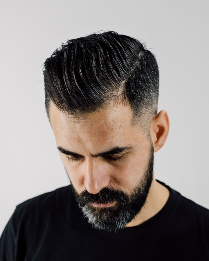 Styled Hair with Firsthand Pomade Clay