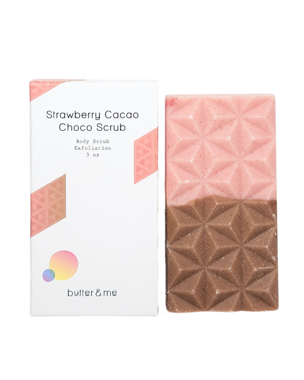 Strawberry Cacao - Lulur Badan Choco