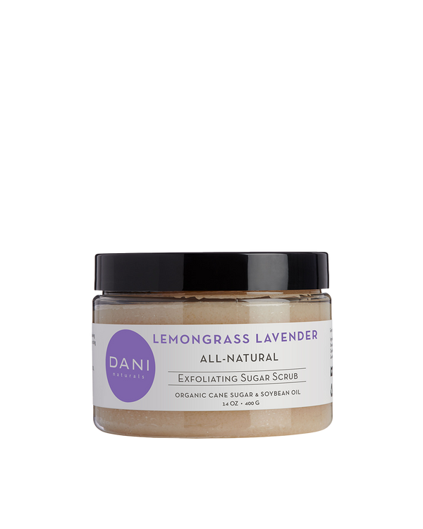 Lemongrass Lavender Exfoliating Body Scrub