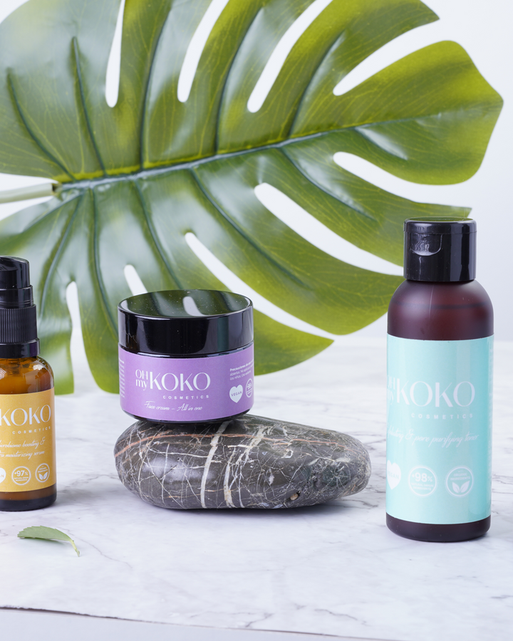 Oh My Koko Product Line with Exfoliating And Pore Purifying Toner