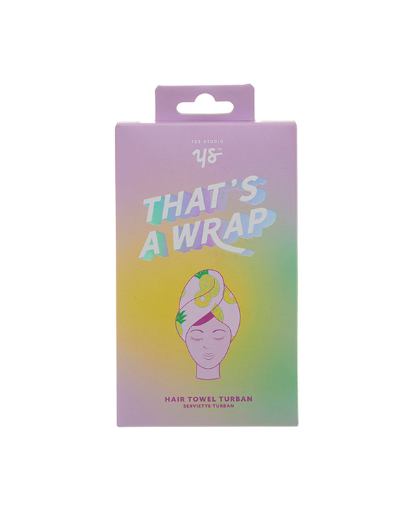 Yes Studio That's a Wrap Hair Turban Purple