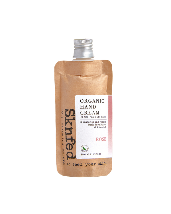 Organic Hand Cream - Rose