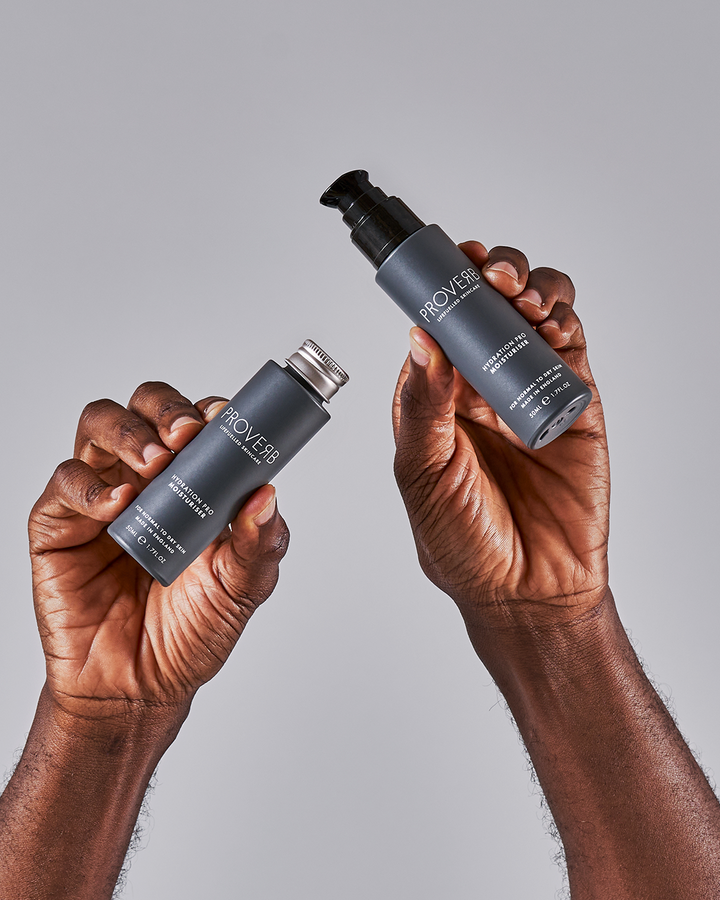 Proverb Skin Hydration Pro Moisturizer and Cleanse & Shave Nutrient Mud
