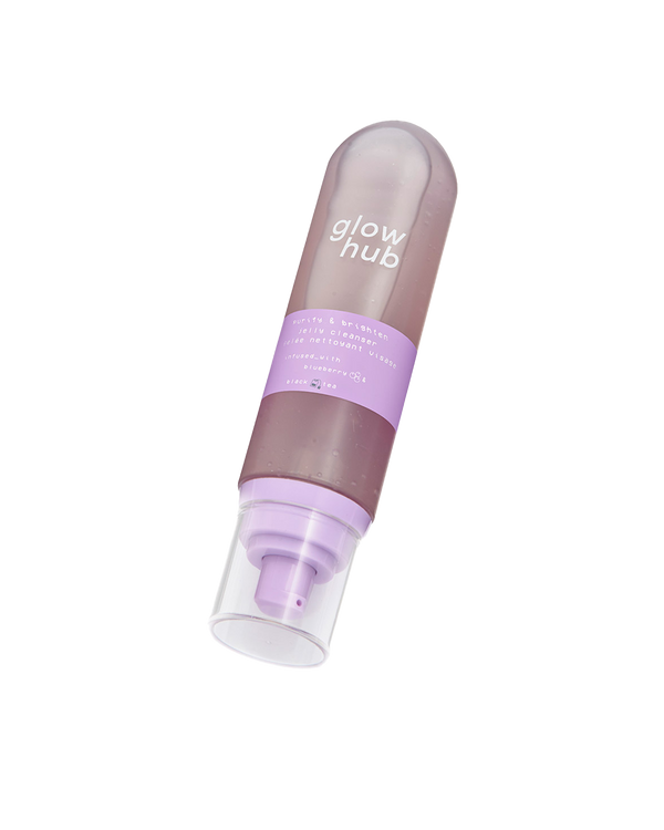 Glow Hub Purify and Brighten Jelly Face Cleanser skincare product